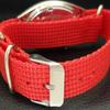 USED VINTAGE SEIKO 5 AUTOMATIC 6119C JAPAN MENS DATE RED DIAL WATCH A433806-2 R119-a433806