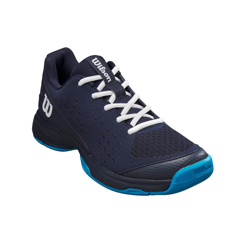 Wilson RUSH PRO JR Boys' Tennis Shoes, Blue, Size 20.0 Cm