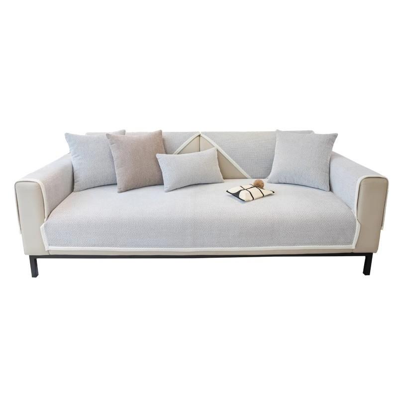 Modern Light Luxury Sofa Cushion Universal In All Seasons, New Chenille Non-Slip Seat Cushion, Simple Leather Sofa Cover Cover Cloth Towel
