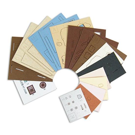 Sankei Studio Ghibli Mini Porco Calling from Paper Craft Porco, Non-Scale MP07-24