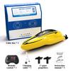 Dual Motors Special Effects Remote Control Ship LED Light Radio-Control Ship  For Children