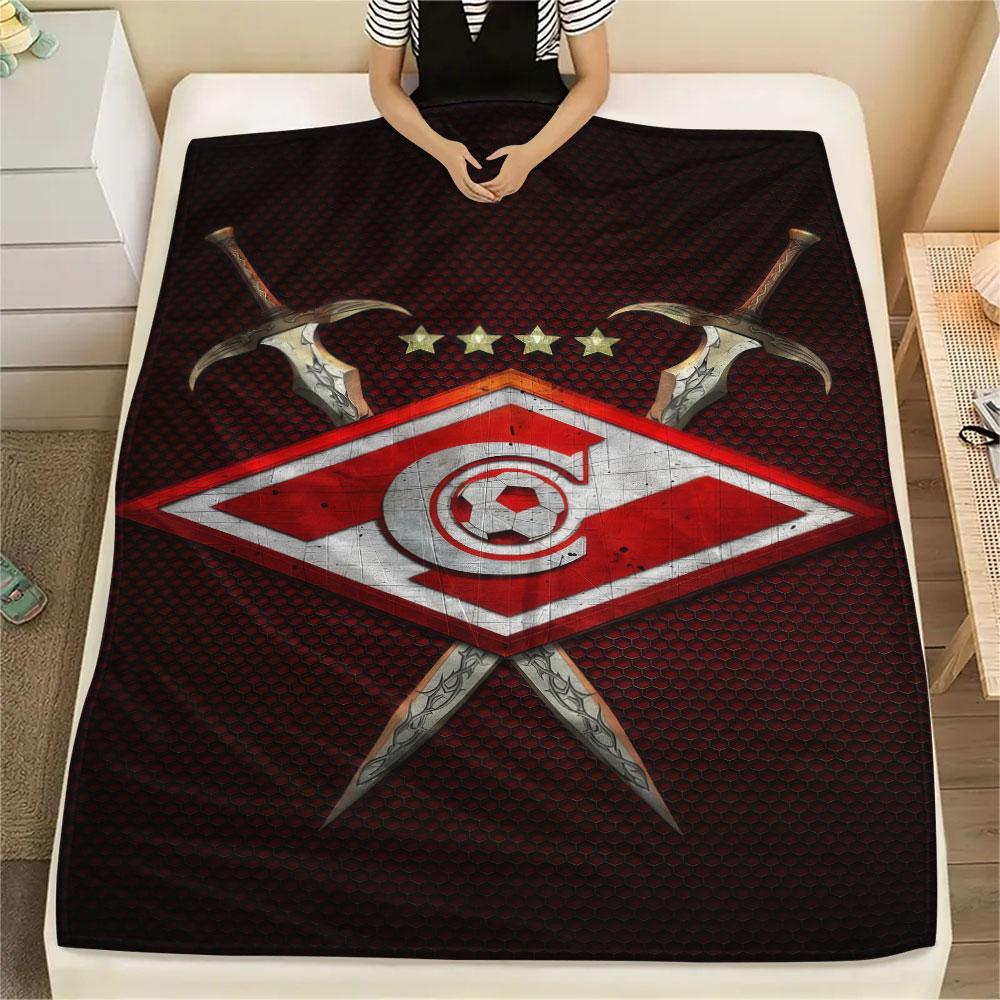 1PC Spartak Moscow Dream Blanket, High Quality Comfortable for All Seasons, Home Decor, Warmth and Comfort