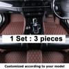 Car floor mats for Jaguar F-PACE 2016 2017 2018 2019 2020 Custom auto foot Pads 1358 N4