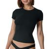 Cotton Jersey Tshirt For Women With Soft Stretch Fabric For Yoga And Casual Wear