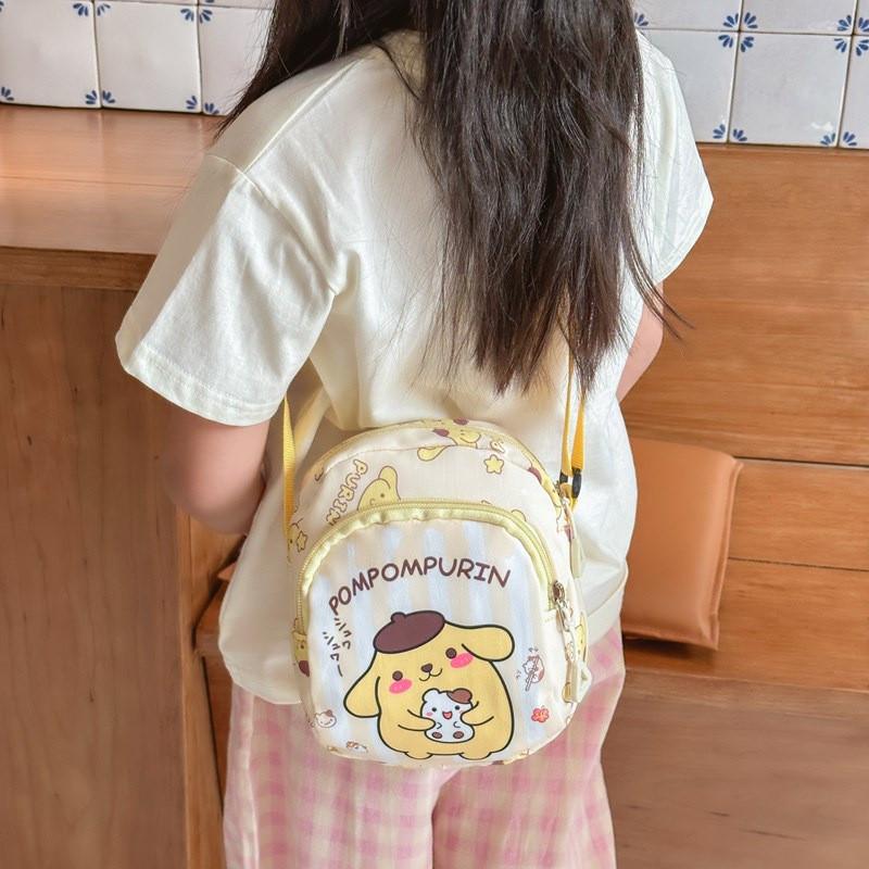 Stylish Kids Baby Bags Fun Printed Cartoon Chest Bags For Boys And Girls School Use