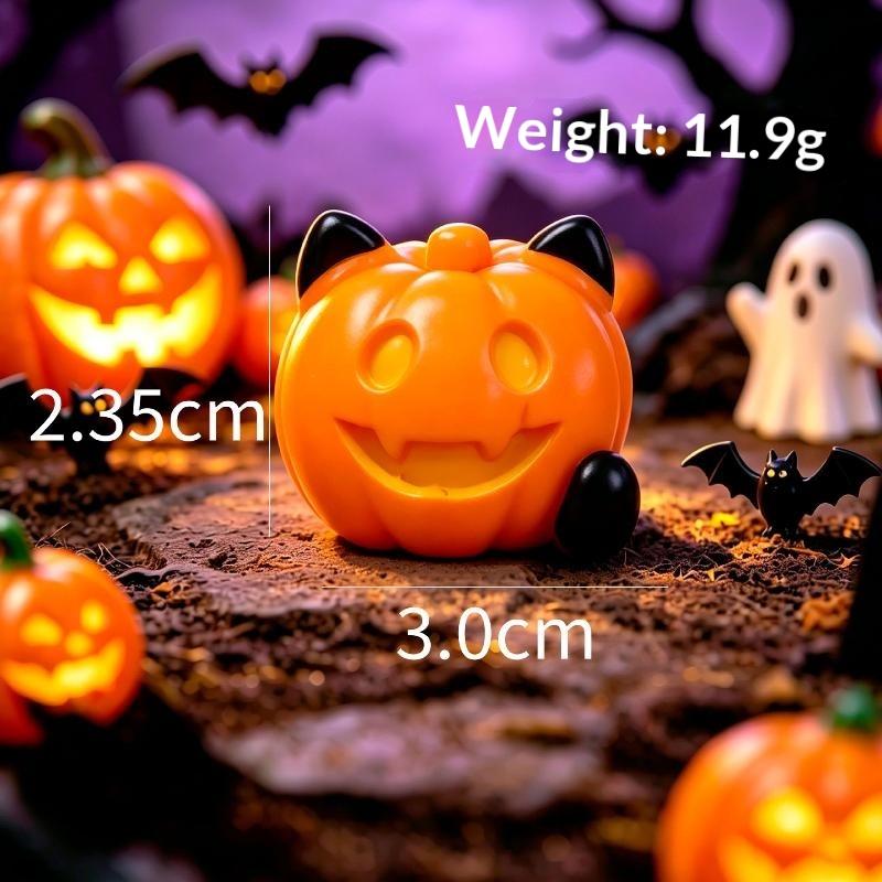 Halloween Miniature Figurine Bone Skull Coffin House Chair Halloween Mini Resin Cartoon Scary Ghost Statue Party Ornaments
