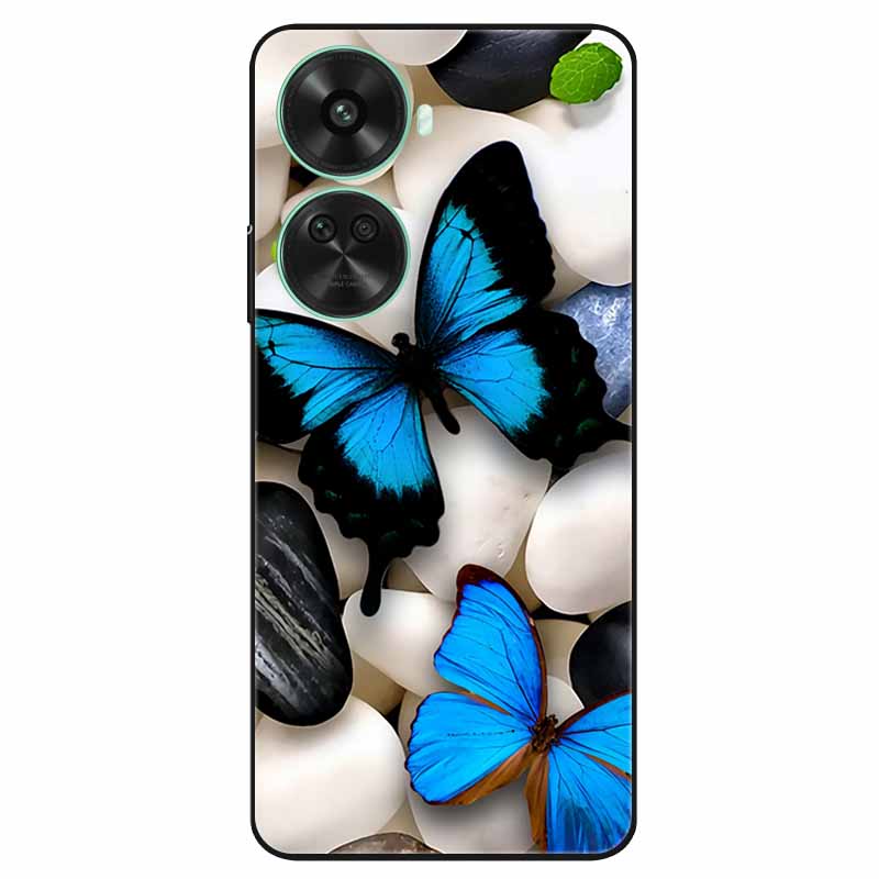 For Huawei Nova 12 SE Case Soft TPU Flowers Beautiful Pattern Phone Cases for Nova12SE Nova 12SE Protect Covers Silicone Capas