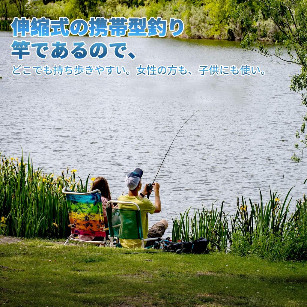 SANLIKE Telescopic Casting Fiberglass Sabiki Perfect for Sea and Pier Easy to Use for Compact and Portable 2.4M Rod, Rod, Ultra-Lightweight,