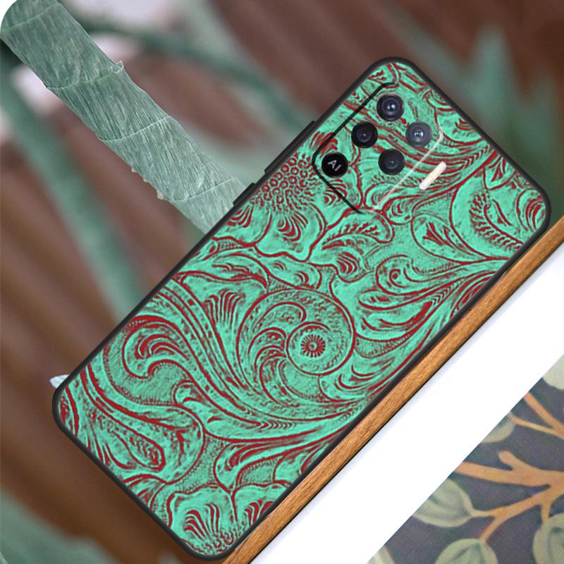 Western Cowgirl Cowboy Boho Aesthetic For OPPO A53S A57S A54S A38 A78 A58 A79 A15 A17 A77 A16 A76 A96 A52 A72 A5 A9 A94 A74 Case