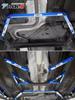For Ford Carnival  Front Strut Bar Tower Brace Arm Upper Shock for Mazda 2 2009-2015 Sway Bars Accessories Stability Shaft