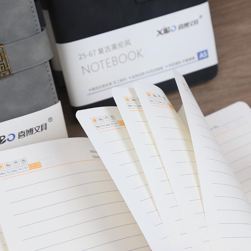 Özel Logolu İş Defteri Hediye Seti - Kalın Dokulu Kapaklı İki veya Üç Parçalı