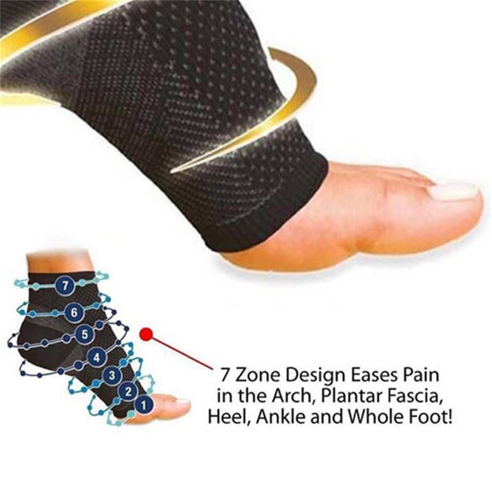 Comfort Foot Anti Fatigue Women Compression Socks Sleeve Elastic Men Socks Women Relieve Swell Ankle Sokken Compression Socks