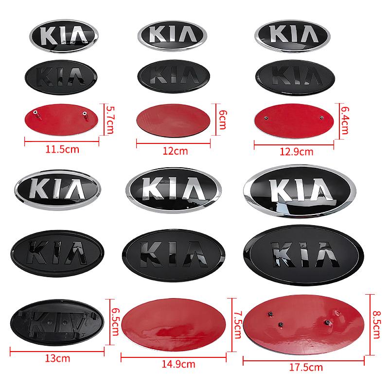 AAND1 Auto Motorhaubenemblem Heckklappenabzeichen für KIA Sportage Ceed sorento Cerato Picanto Soul Stonic K3 K5 Rio optima Zubehör
