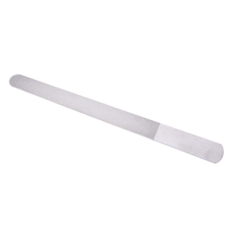 Εργαλείο μανικιούρ πεντικιούρ με μεταλλική λίμα νυχιών από ανοξείδωτο ατσάλι διπλής όψης