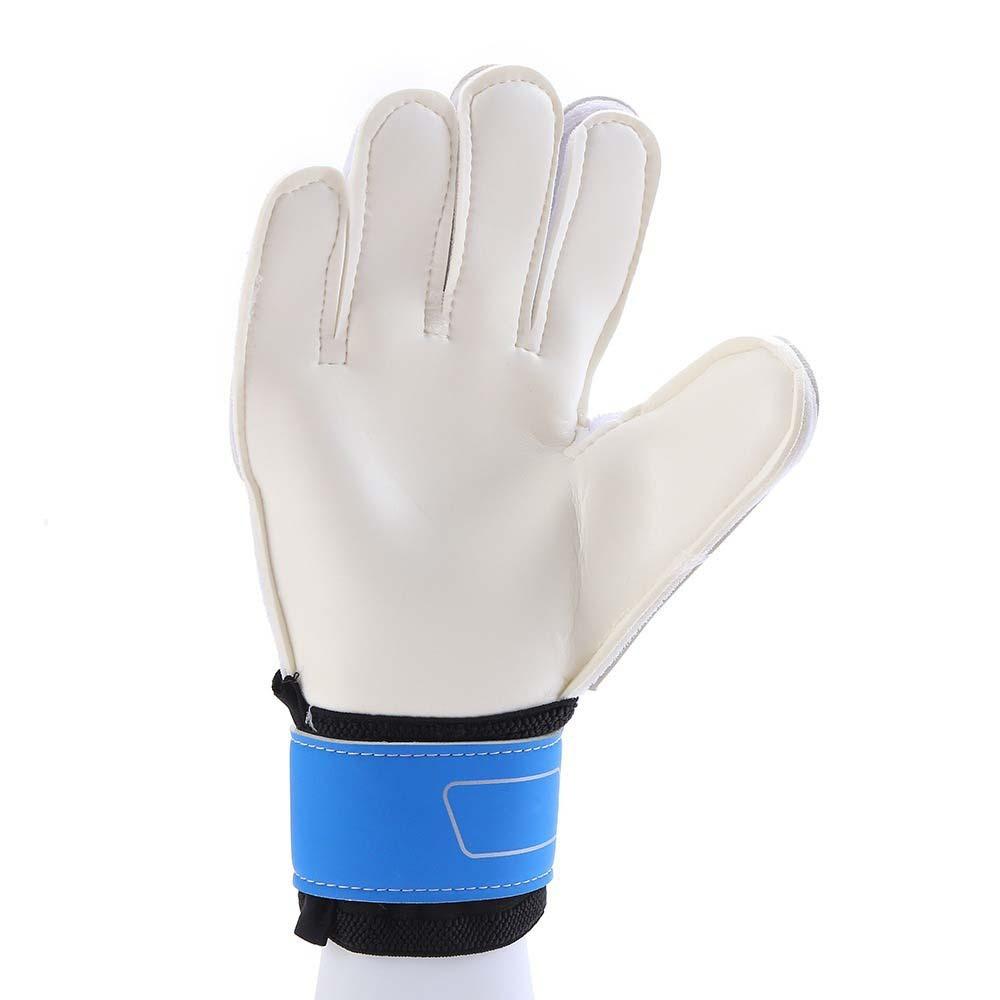 2pcs Adult Size 10 Goalkeeper Gloves Black Color Match Gloves Soccer Match Play