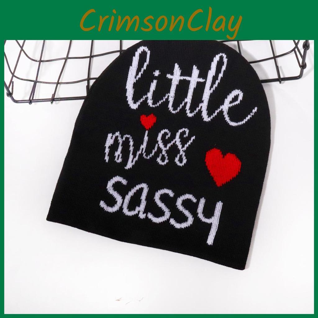 Knit Letter Simple Hat With Thermal Function For Daily Use Supplies Decoration