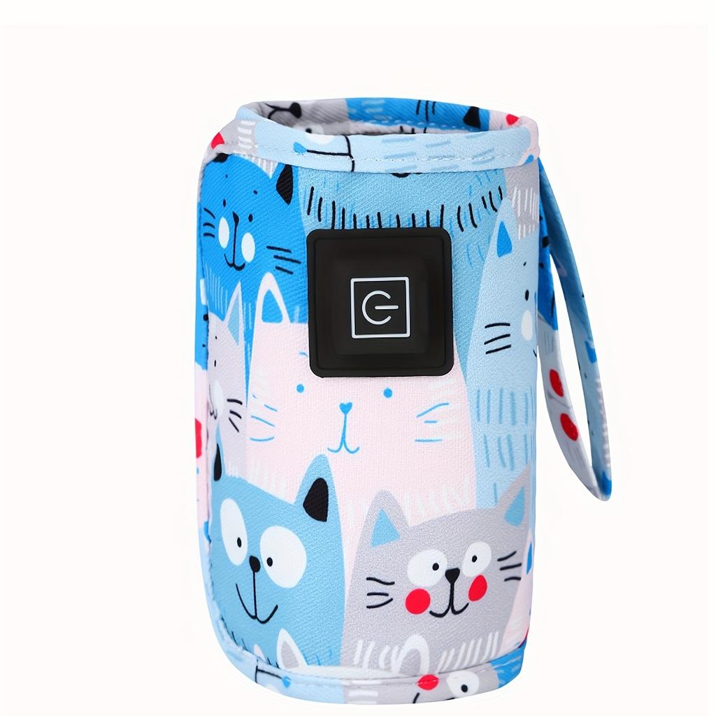 Dreigang-Thermostat Cartoon Warmmilch-Set, Heim-Outdoor-Tragbares Flaschenisolierset USB-Heizung Konstante Temperatur Flaschenset