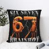 FNAF Horror Rock Music Federa Copricuscino in Poliestere Copricuscino Regalo Copertura per Cuscino Casa Dropshipping Xcm