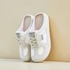 Baotou half slippers women's outer wear 2025 summer new casual one-pedal lazy shoes non-slip without heel little white shoes