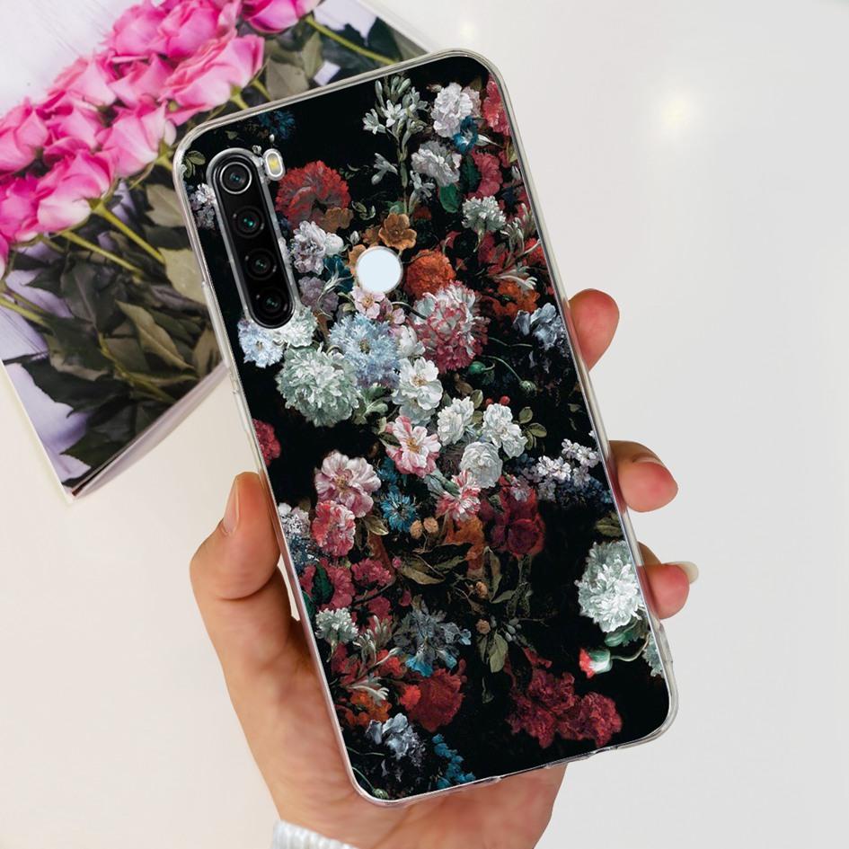 For Xiaomi Redmi Note 8 Case Cute Cartoon Soft Silicone Phone Cases For Xiaomi Redmi Note 8T 8 t Cover On Redmi Note8 Back Coque