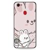 Silicone Cute Phone Case For OPPO F7 Waterproof Fashion Design Full wrap Protective Couple Dirt-resistant Anti-dust TPU