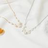 Women's Pearl Necklace Pendant Neck Chain Simple Gold Color Beads Charm Choker Jewelry On The Neck Collar Accessories for Women