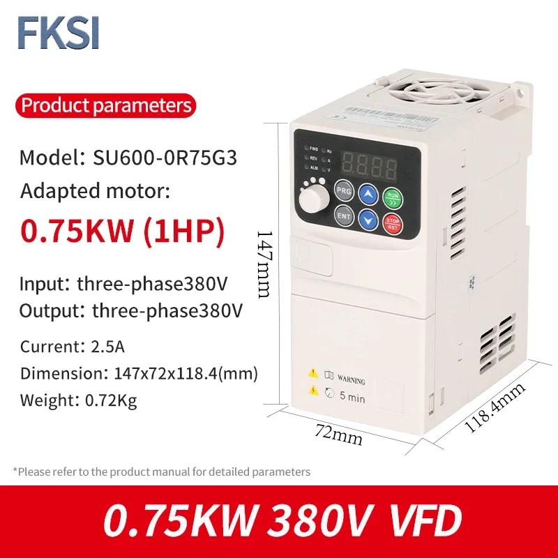 Onduleur VFD 1.71KW 1.1KW 1.1KW 1KW Onduleur de Fréquence 1P-1P 111V 1P-1P 181V Convertisseur de Fréquence de Sortie Entraînement à Fréquence Variable