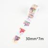 Beautiful Wash Tape Flower Plant Japanese Masking Adhesive Tape Decors Scrap Booking Sticker Label