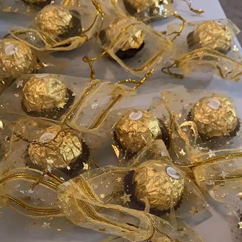 50 Stück Mond Stern Kordelzug Organzabeutel Ramadan Dekoration Eid Mubarak Geschenkverpackung Anhänger Schmuckbeutel Hochzeitsfeier Zubehör
