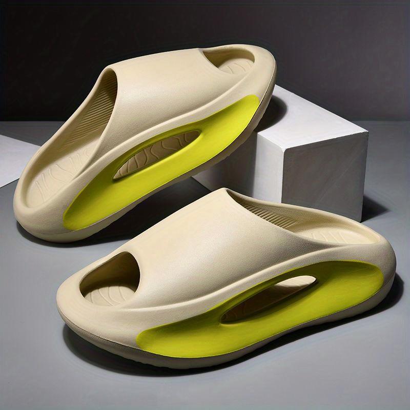 Men's Slippers Non-Slip Casual Slippers Open Toe Slipper Home Beach Slipper