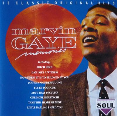 CD MARVIN GAYE - Memories-18 Classiques Hits Originaux CDCRB519 Classic Soul 1994 Allemagne Soul/Funk Occasion