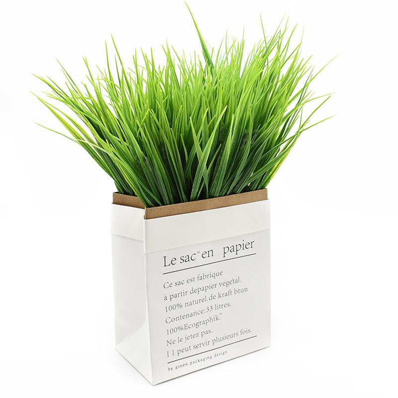 2/4pcs Plastic Grass Household Products Vase Home Decor Christmas Craft Supply Wedding Decorative Flower Artificial Plants Cheap