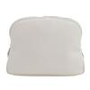 Excellent THE ROW Clutch Bag Logo Pouch Ivory Leather Mens Used