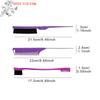 (YOUU06)3Pcs Hair Styling Comb Hair Brush Set, Teasing Edge Brush Rat Tail Comb For Curly/Straight/Wet/Dry/Long/Shot Hair