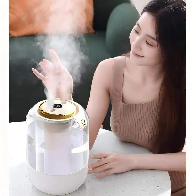Cool Mist Air Humidifier For Bedroom 2026 New Ultrasonic Quiet Large Spray Safe for Babies & Pregnant Women