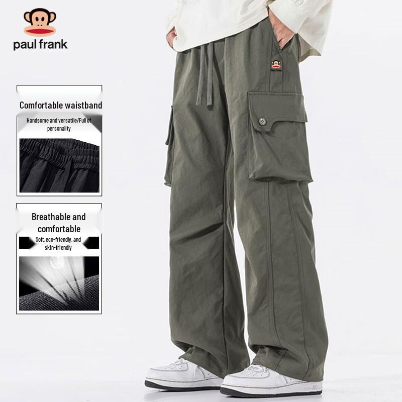 Paul Frank Men s Casual Multi-Pocket Cargo Pants 3XL