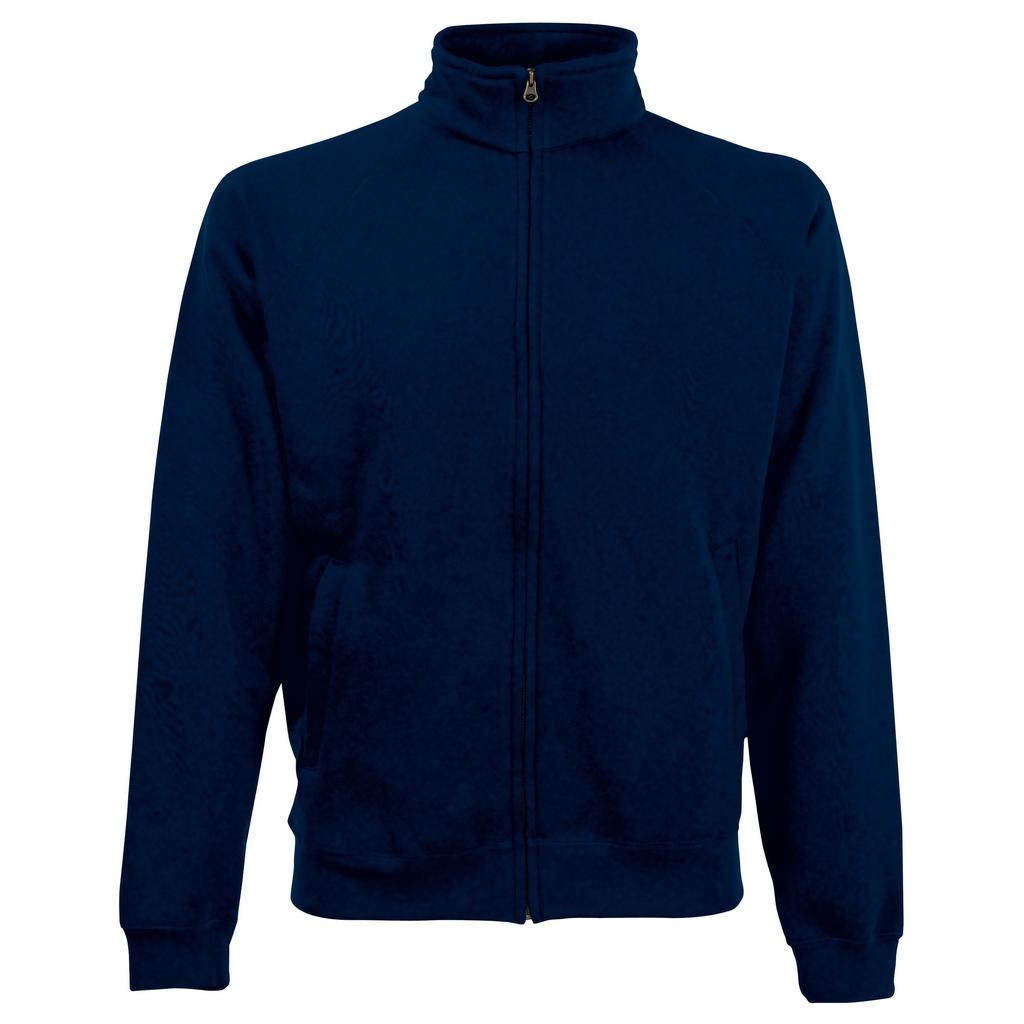 FRUIT OF THE LOOM Mens Full Zip Sweat Jacket