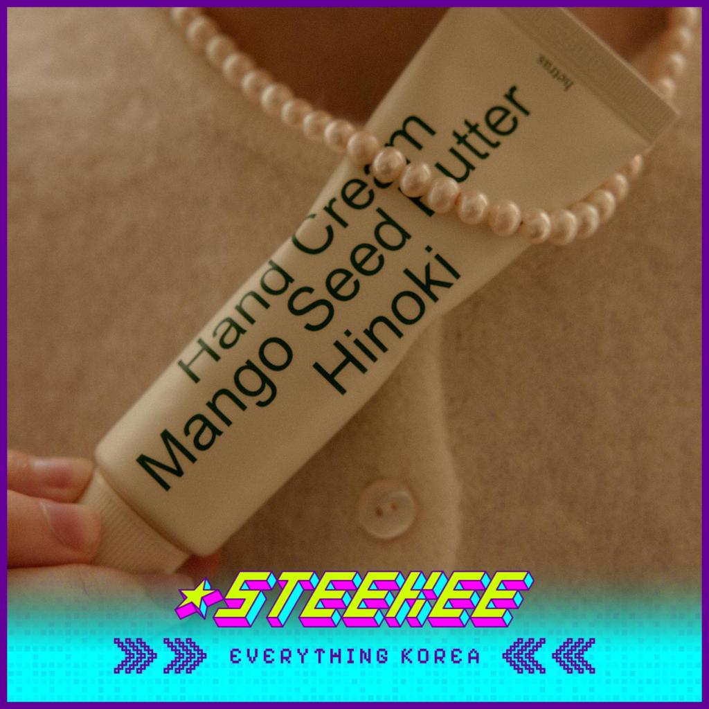 Hetras Premium Perfume Mango Seed Butter Hand Cream 50ml by Steekee Korea 2455