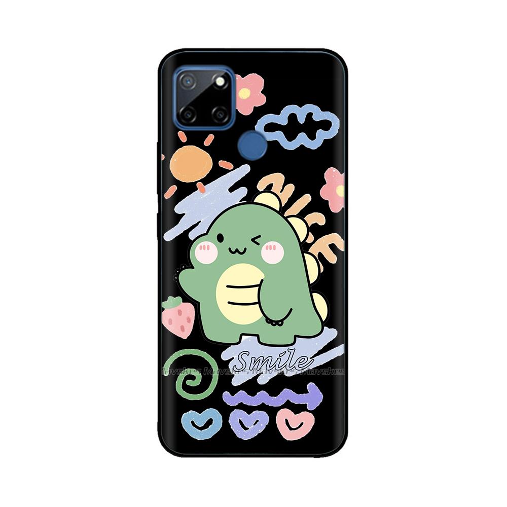 Case For Realme C12 C25 C25s Realme 7i Global Case Cute Soft Silicone TPU Back Cover Realme7i RMX2193 Protective Coque Fundas