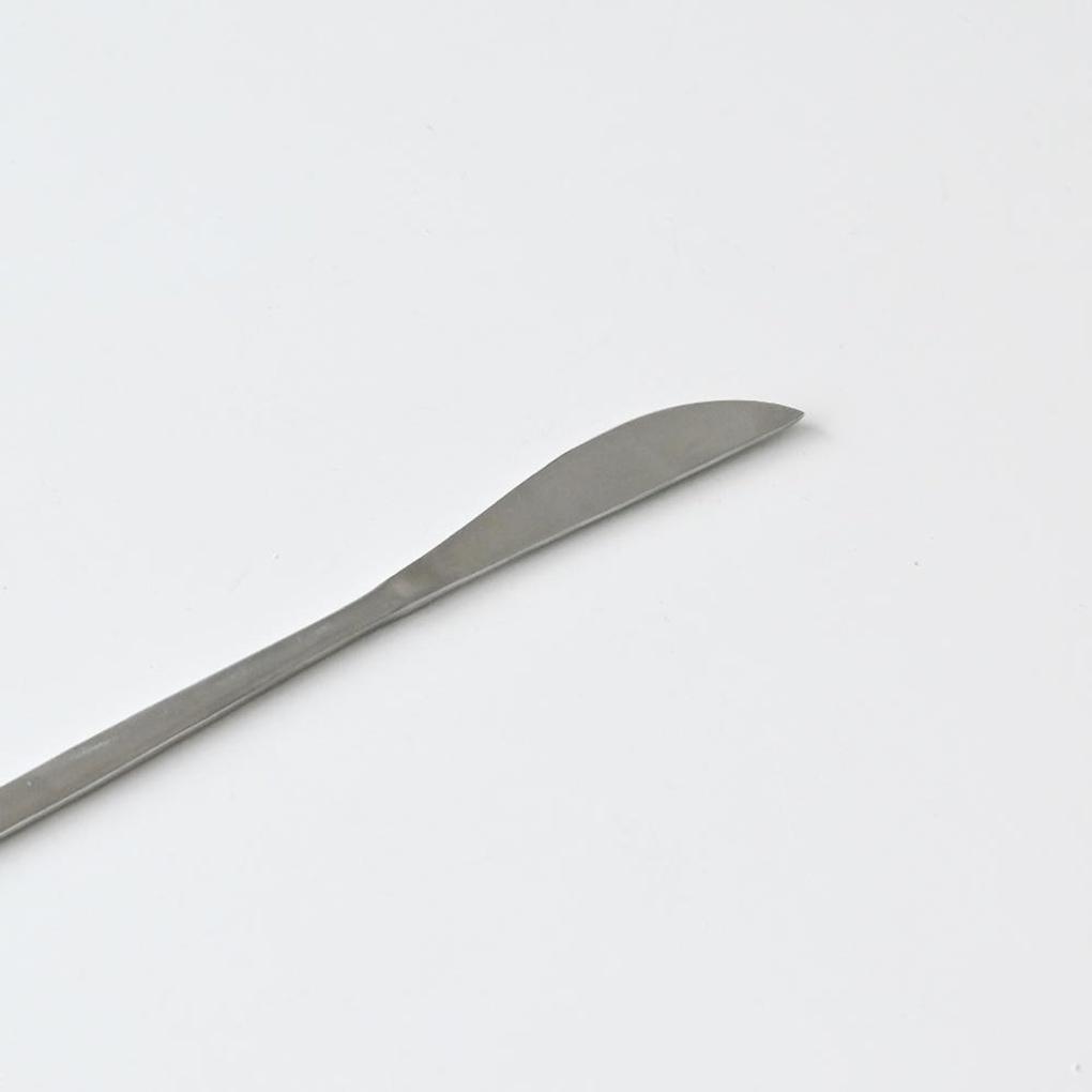 Avella Matt Edelstahl Dessertmesser Silber