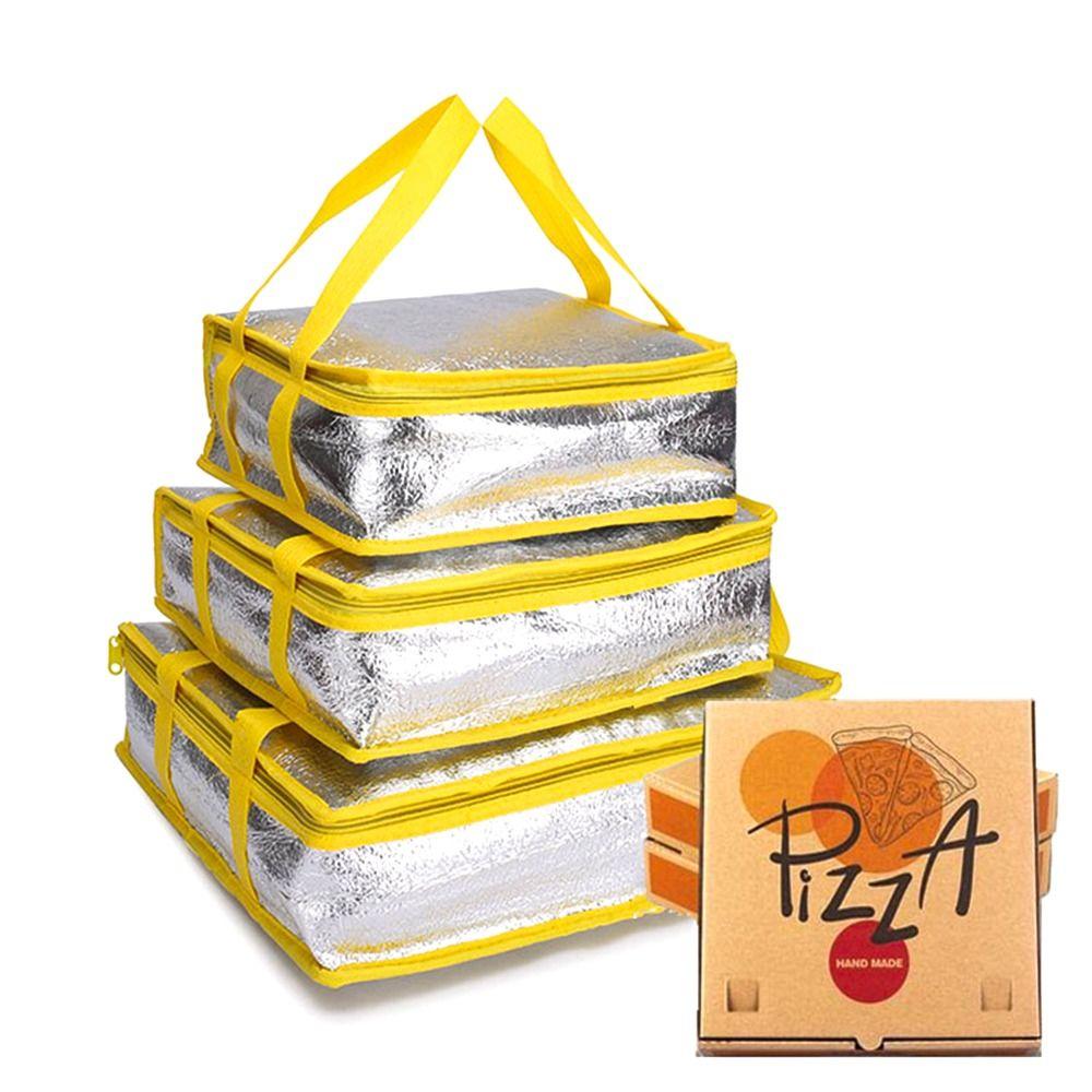 Picnic Drink Storage Delivery Carrier Ice Pack Cooler Bag Insulation Bag Pizza Delivery Bag