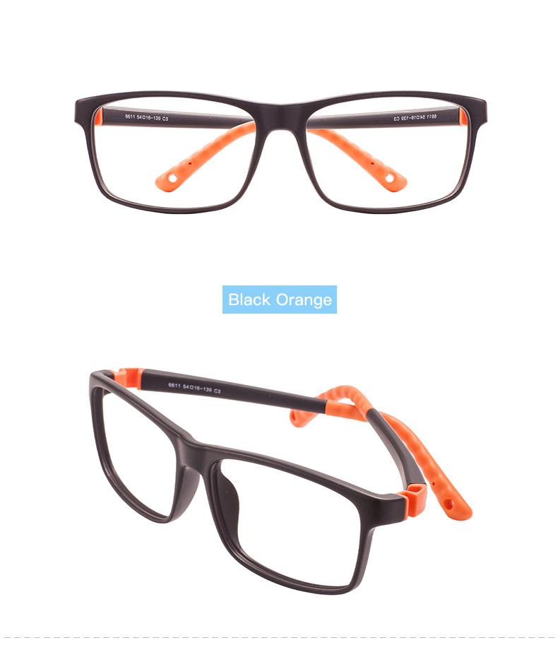 

Цветная TR90 прямоугольная полная оправа гибкая для мальчиков и девочек удобная и прочная оправа для очков с оптически-диетическими линзами