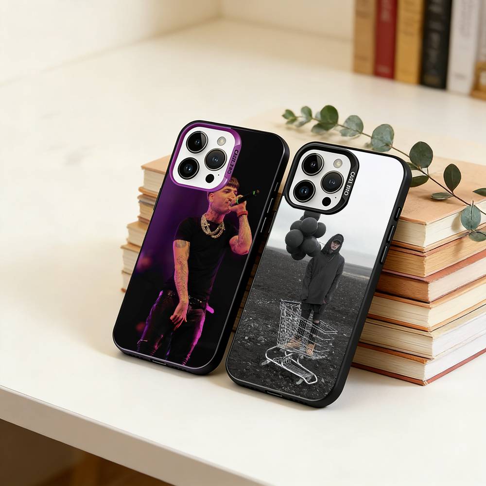 Singer NF Rapper Phone Case For iPhone 17,16,15,14,13,12,11 Plus,Pro Max,XS,Colorful Silver Black Cover