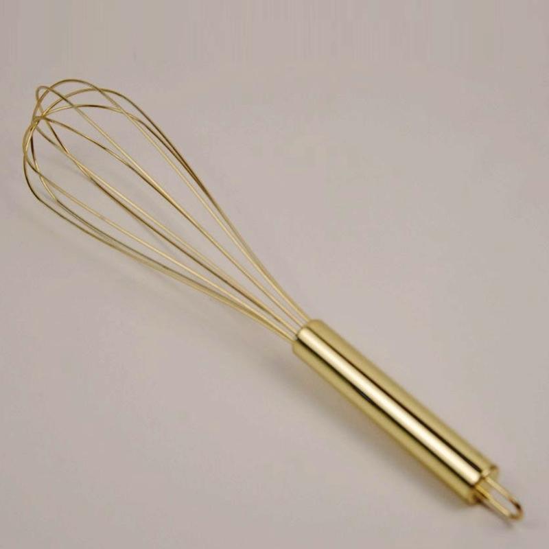 Premium Handheld Eggs Beater Whisk Steel Wire Whip For Kitchen Baking Needs Features Dishwasher Safe Construction