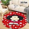 Mafalda Round Area Rug Carpet Rug For Living Room Bedroom Sofa Playroom Decor Nonslip Floor Mat