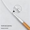 Bamboo & Stainless Steel Circular Knitting Needles Set for Wool Scarves & Cuffs
