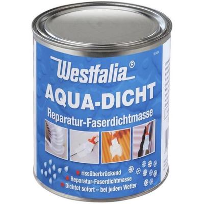 Aqua Dicht - Mastic D'étanchéité Transparent, Renforcé De Fibres, Bidon De 1 L Westfalia