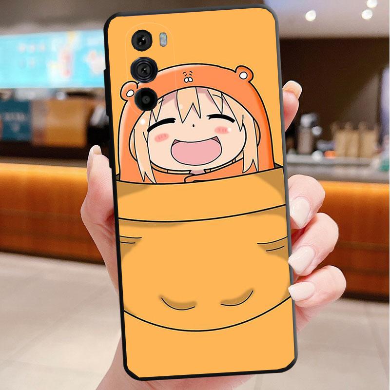 Umaru Chan Anime Phone Case For Motorola Edge 60 50 40 Pro 60 50 40 30 Ultra Neo Fusion Moto G Play G Stylus G Carcasas