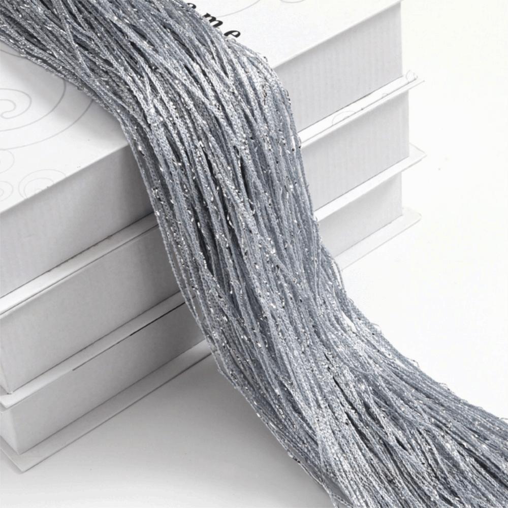 Straight Line Straight Line Curtains 100cm*200cm Tassel Curtains Wedding Decoration