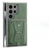 Galaxy23plus Business Men's Leather Case with Magnetic Charging for Samsung S24Ultra Phone Case and Card Holder